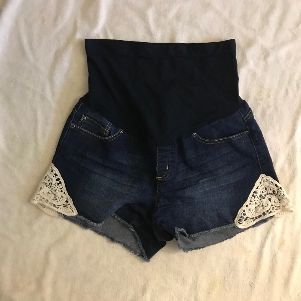 Maternity Jean Shorts